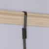 ogee rod sleeve, picture rail hook in bronze