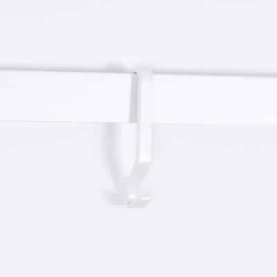 Molding Hook, picture rail hook in white