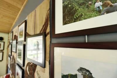 Picture Hanging System Cedar Coffee 2